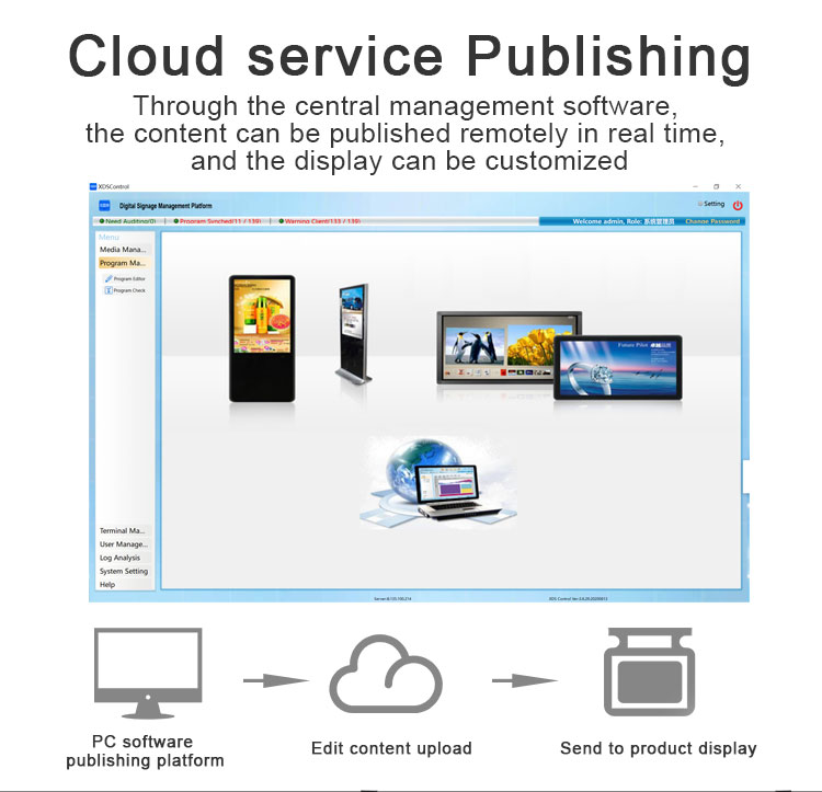 window display advertising software